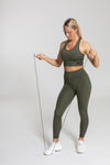 Gympearl Army Green Leggins GymPearl