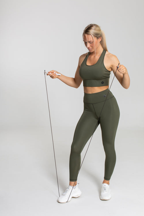 PEARL BRA ARMY GREEN GymPearl